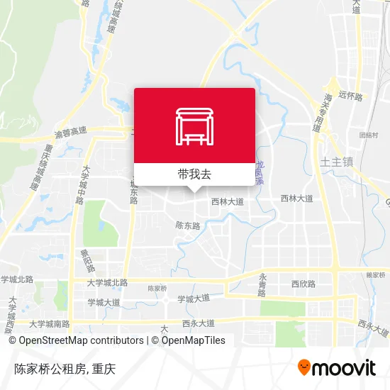 陈家桥公租房地图