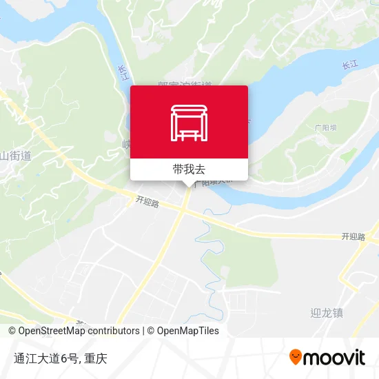 通江大道6号地图
