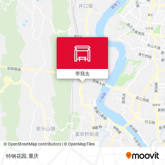 特钢花园地图