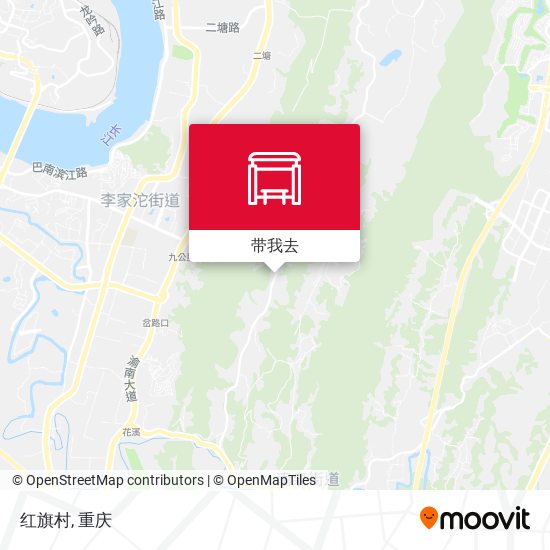 红旗村地图