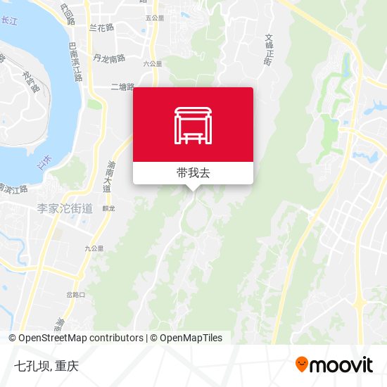 七孔坝地图