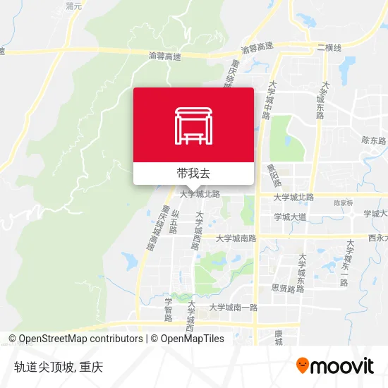 轨道尖顶坡地图