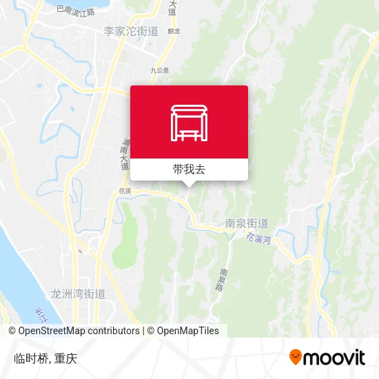临时桥地图