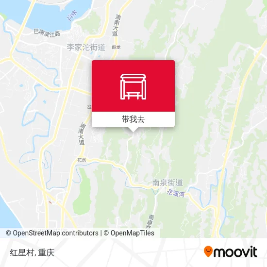 红星村地图