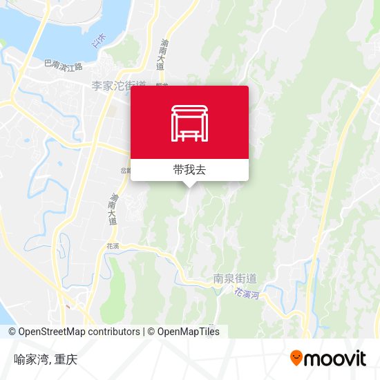 喻家湾地图