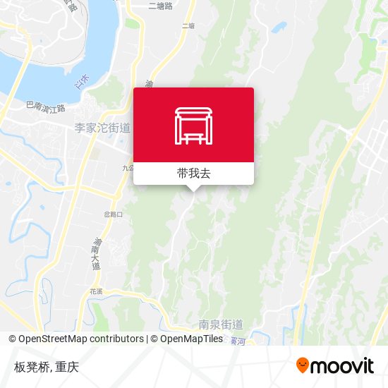 板凳桥地图