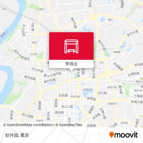 软件园地图