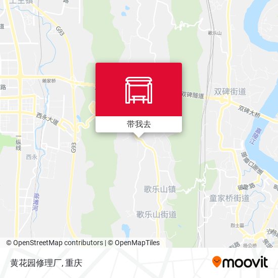 黄花园修理厂地图