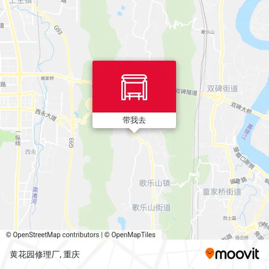 黄花园修理厂地图
