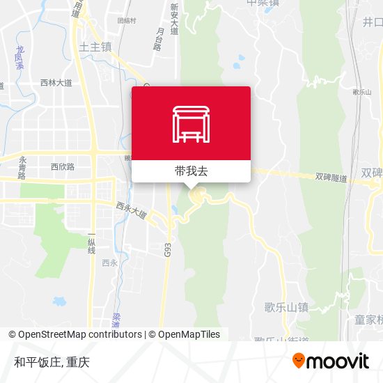 和平饭庄地图
