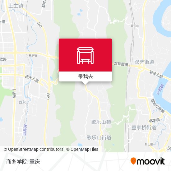 商务学院地图