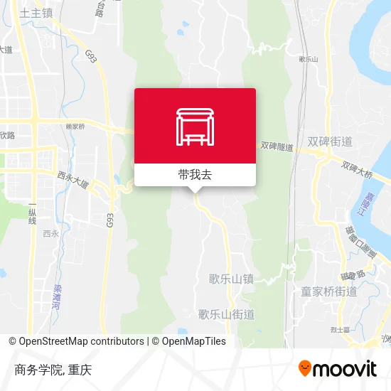 商务学院地图