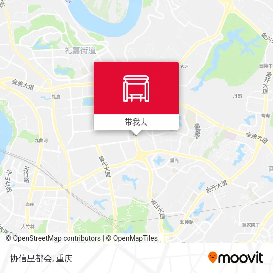 协信星都会地图