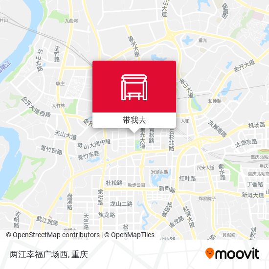 两江幸福广场西地图