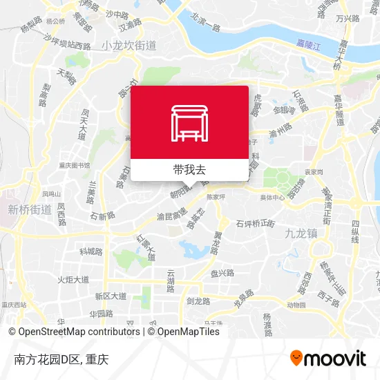 南方花园D区地图