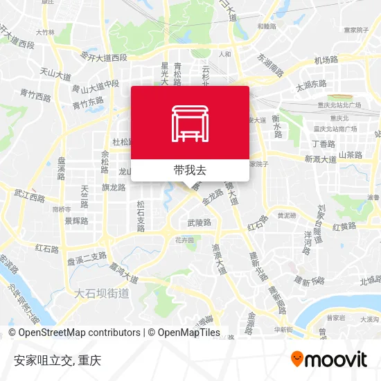 安家咀立交地图