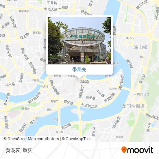 黄花园地图