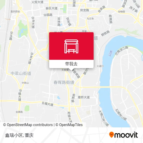 鑫瑞小区地图