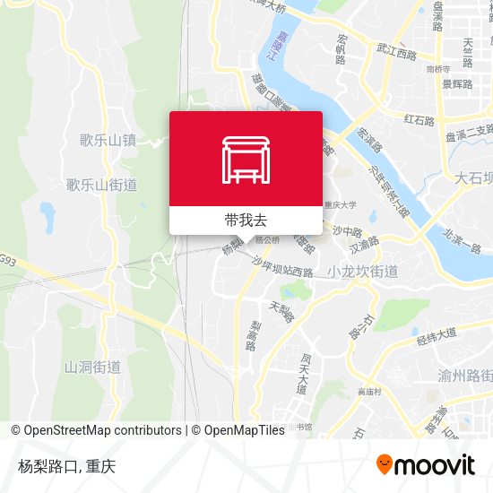 杨梨路口地图