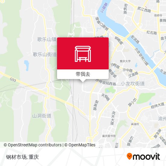 钢材市场地图