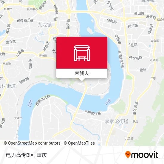 电力高专B区地图