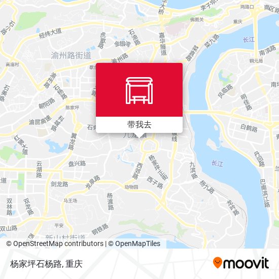 杨家坪石杨路地图