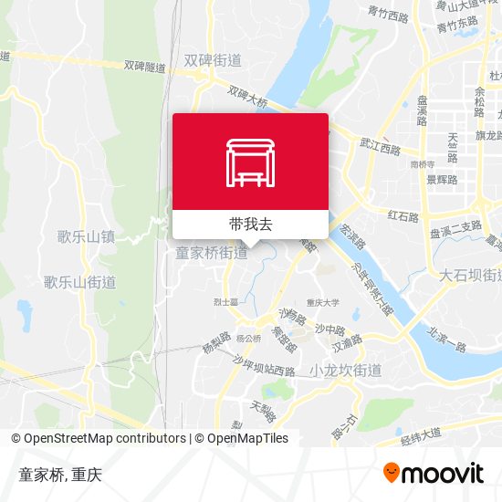 童家桥地图