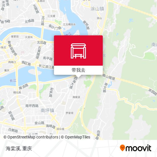 海棠溪地图