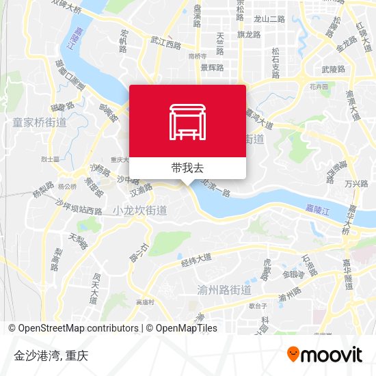 金沙港湾地图
