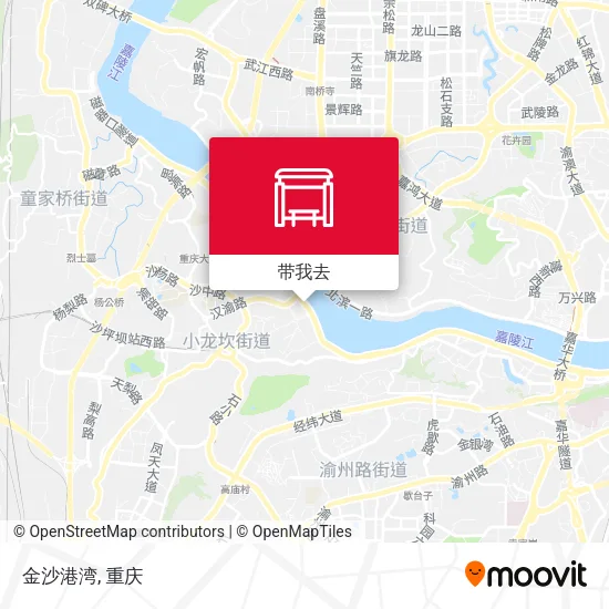 金沙港湾地图