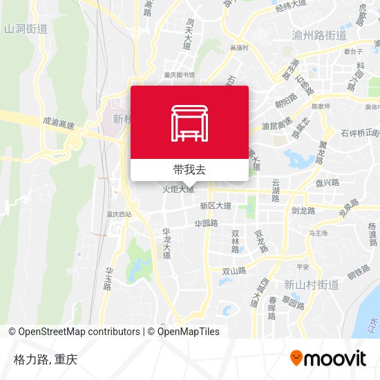 格力路地图