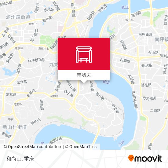 和尚山地图