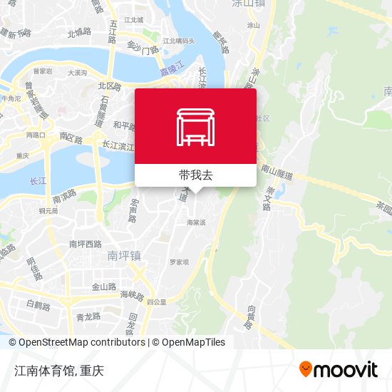 江南体育馆地图