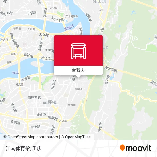 江南体育馆地图