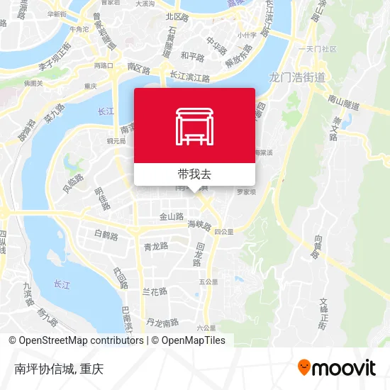南坪协信城地图