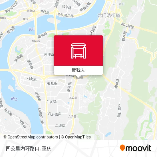 四公里内环路口地图