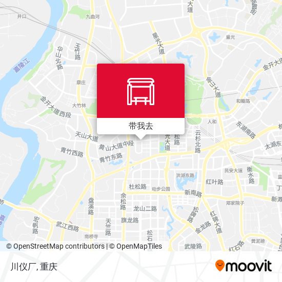 川仪厂地图