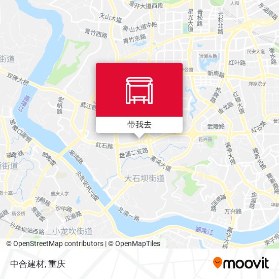 中合建材地图