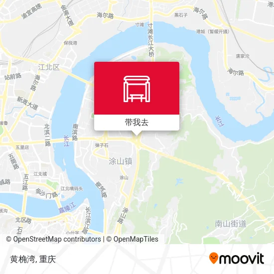 黄桷湾地图