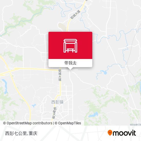 西彭七公里地图