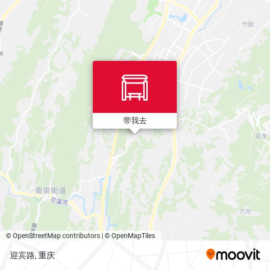 迎宾路地图