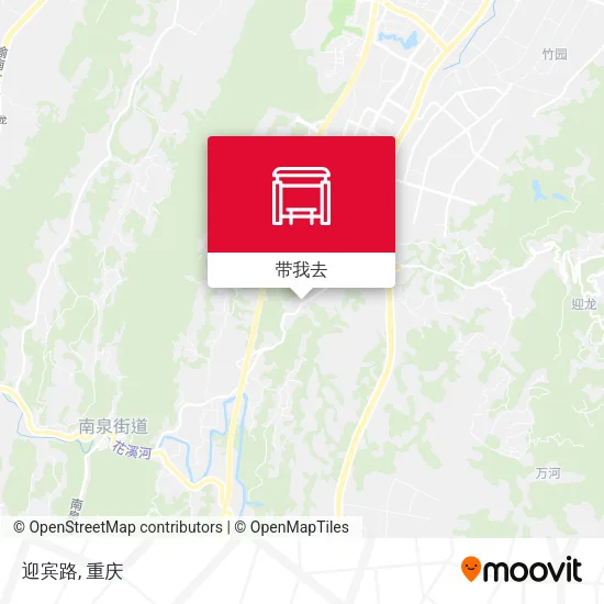 迎宾路地图