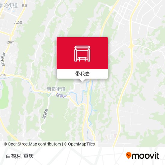 白鹤村地图