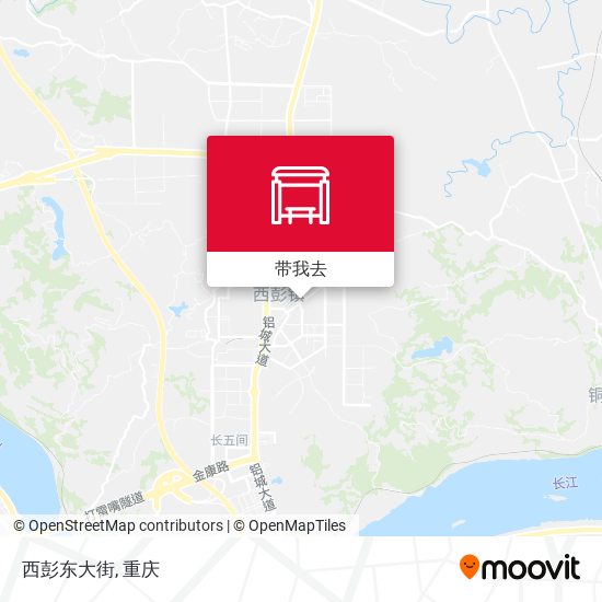 西彭东大街地图