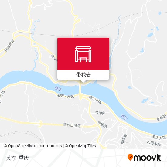 黄旗地图