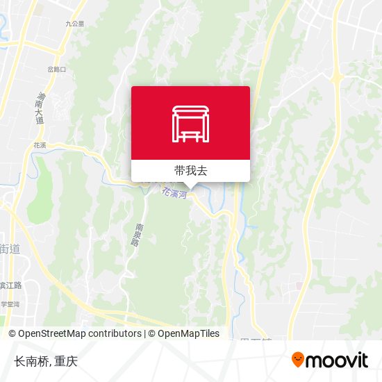 长南桥地图