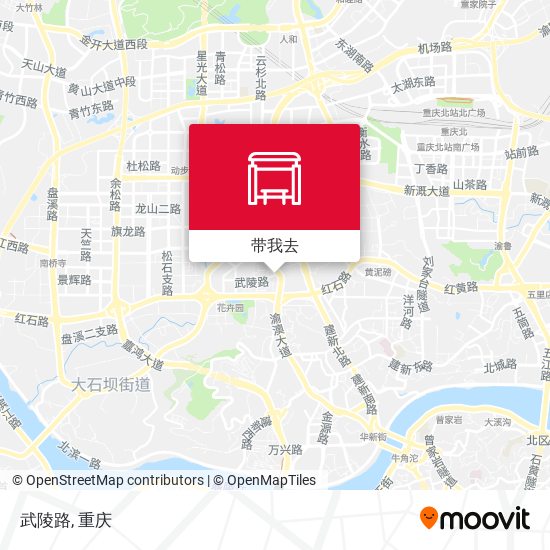 武陵路地图