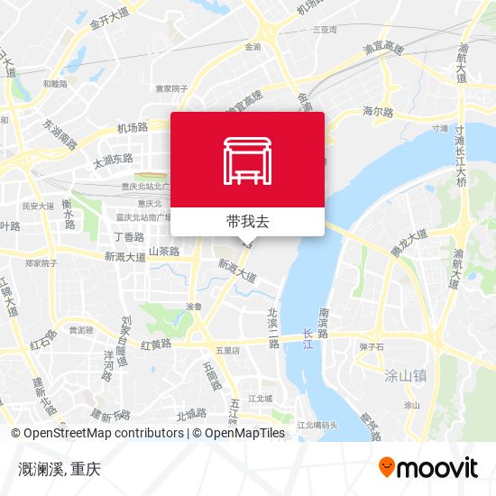 溉澜溪地图