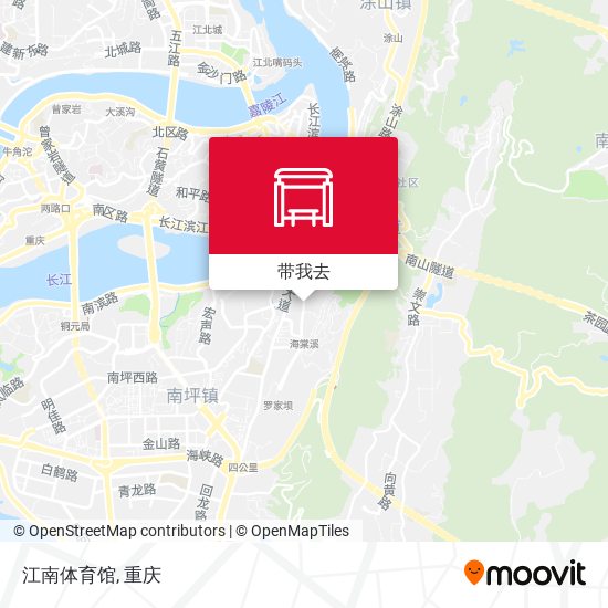 江南体育馆地图
