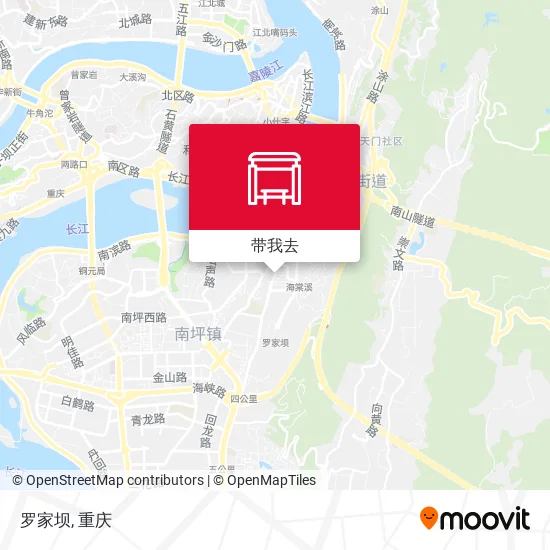 罗家坝地图